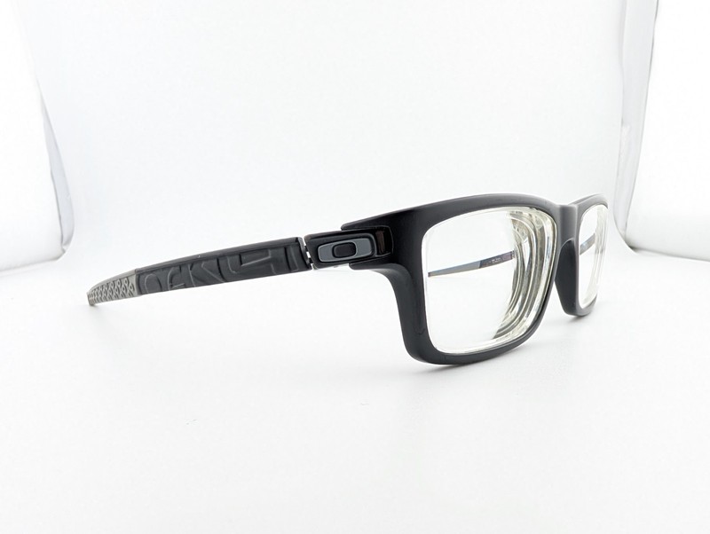 Oakley Eyeglasses Frames Only, CURRENCY, OX8026-1354, 54-17-133, Satin Black gallery