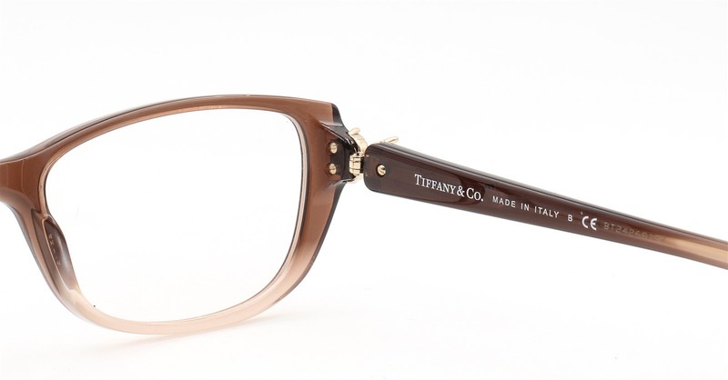 Tiffany & Co TF 2044B 8127 Eyeglasses Glasses Brown Gradient 55-16-135 No Case gallery