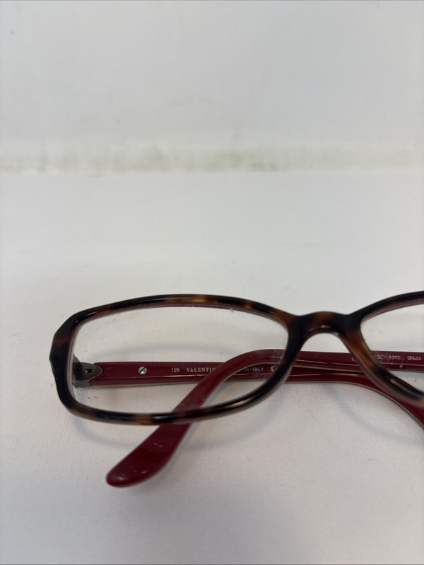 Valentino V5592 0NJV Eyeglasses Frames Red Tortoise gallery