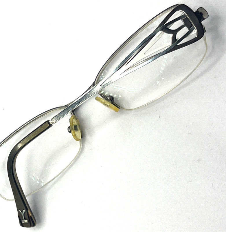 Koali Morel GG195 663K Gunmetal Rectangle Eyeglasses Frame 52-16 135 gallery