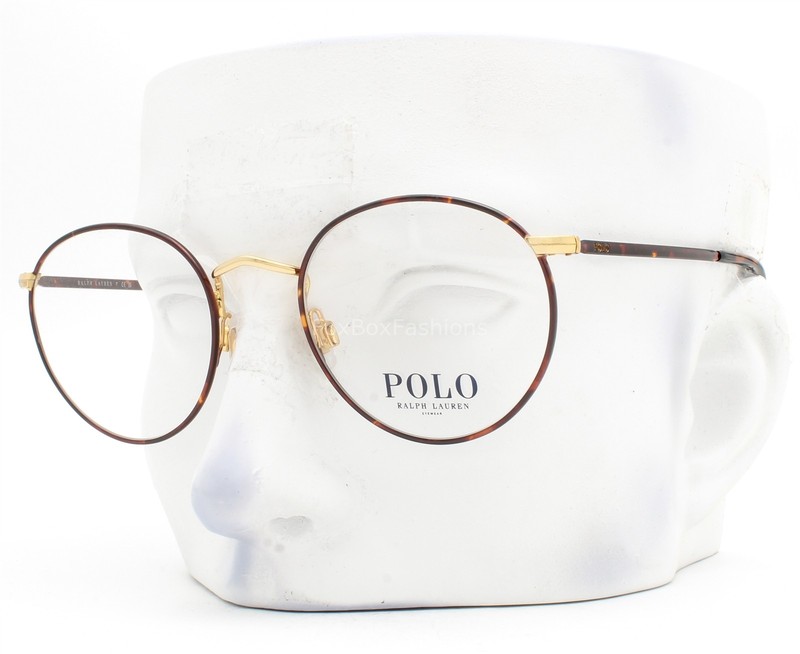 Ralph Lauren Polo Eyeglasses PH1179 9384 Glasses Brown Havana Gold 48mm w/case