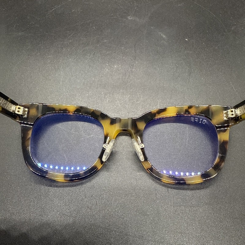 DIFF EYEWEAR HARRY POTTER HUFFLEPUFF EYEGLASS FRAMES BEIGE TORTOISE gallery