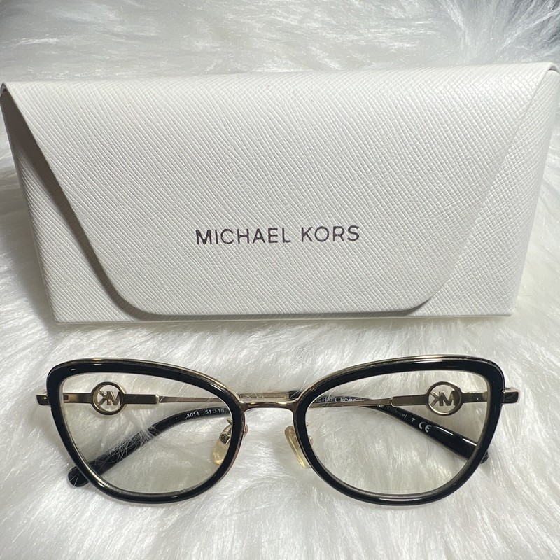 Michael Kors Florence MK 3042B Cat Eye Black Full Rim Metal/Plastic 52-16