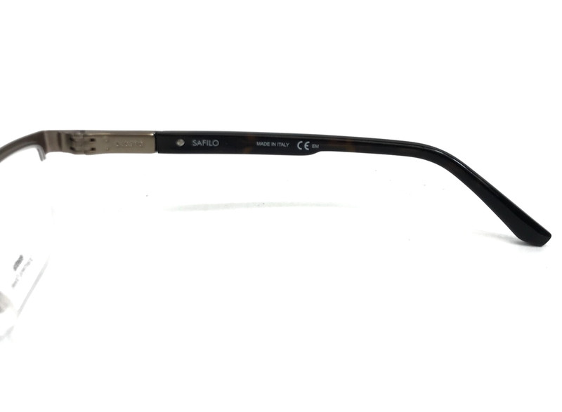 Safilo Eyeglasses Frames Elasta SA1069 KZN Black Purple Half Rim 54-16-145 gallery