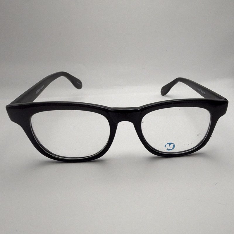 Modern Cosmo 52/22 150 Black Plastic Full Rim Eyeglass Frames Unisex 4975