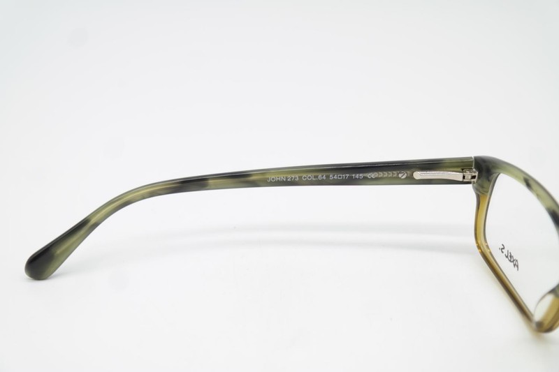 Axel S. JOHN 273 Green Brown Oval Eyeglass Frame New gallery