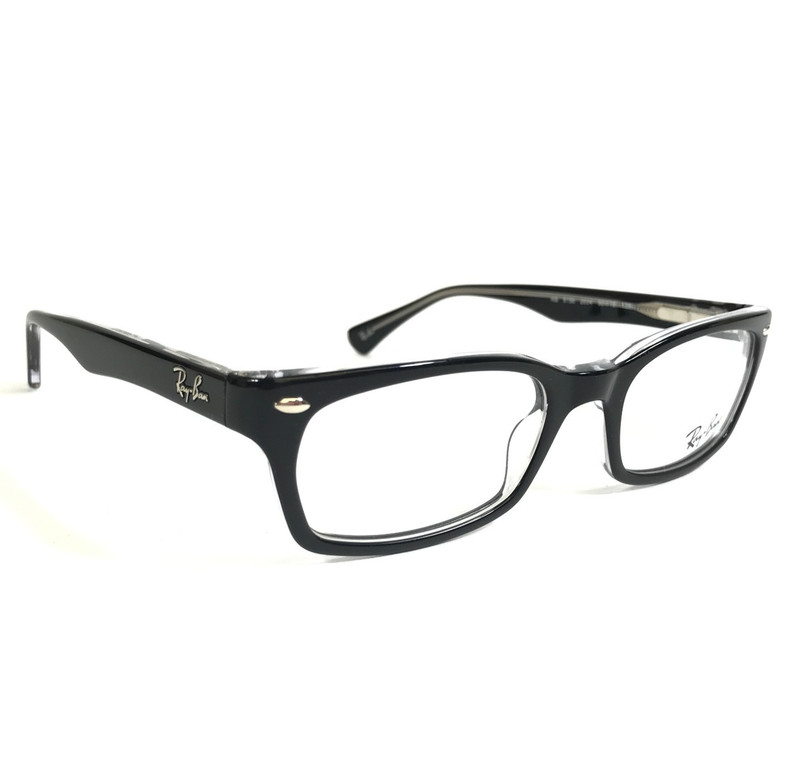 Ray-Ban Eyeglasses Frames RB5150 2034 Polished Black On Transparent 50-19-135 gallery