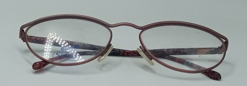 Safilo Eyeglasses Womens 54-18-140 Rose Blue Eyeglass Frame New Glasses gallery