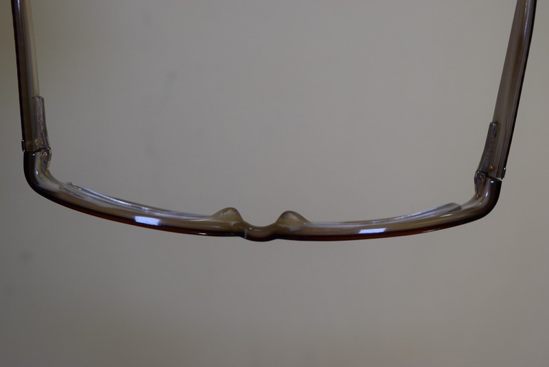 Vintage Karl Lagerfeld Eyeglasses FRAMES Women's Brown 53 WORN gallery