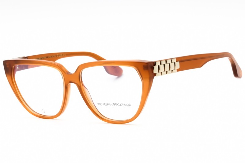 Victoria Beckham VB2661 240 Caramel 54mm Eyeglasses New Authentic