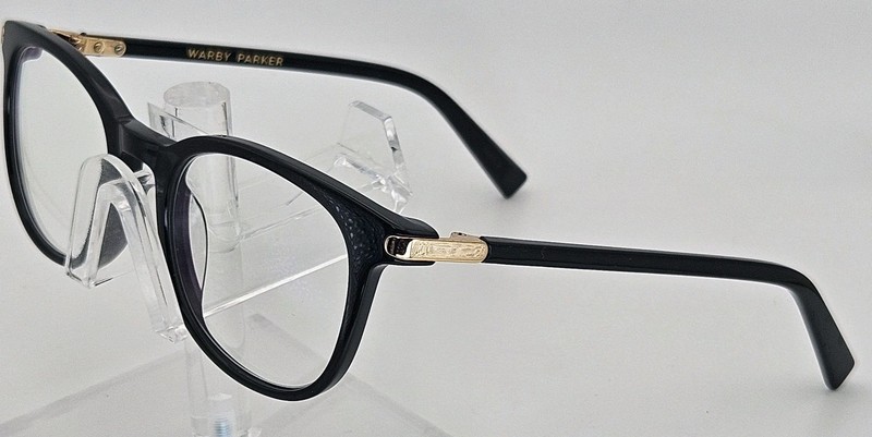 Warby Parker Durand M 3102 Black Eyeglasses Frames 48-18-135 Unisex R7