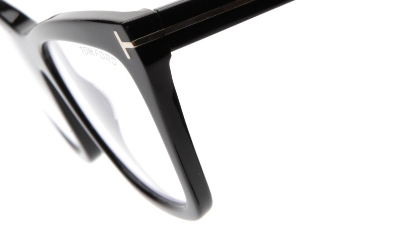 NEW TOM FORD TF5971-B ECO 001 Black Eyeglasses Frame 54-17-140mm B44mm Italy gallery
