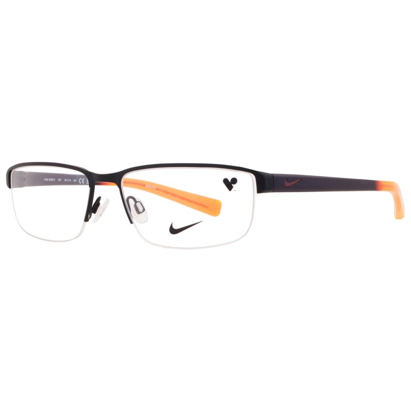 Nike Demo Rectangular Men’s Eyeglasses NIKE 8098N 007 56 NIKE 8098N 007 56