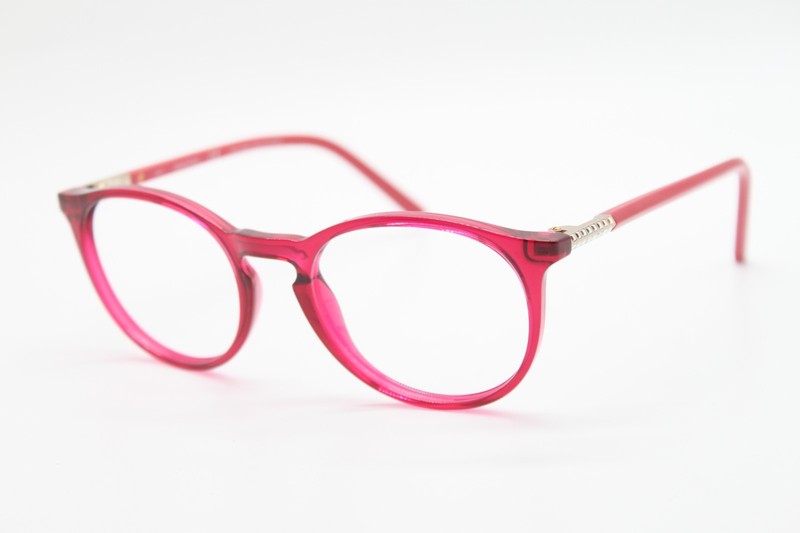 NEW SWAROVSKI SW 5217 068 RED GOLD AUTHENTIC EYEGLASSES 50-19