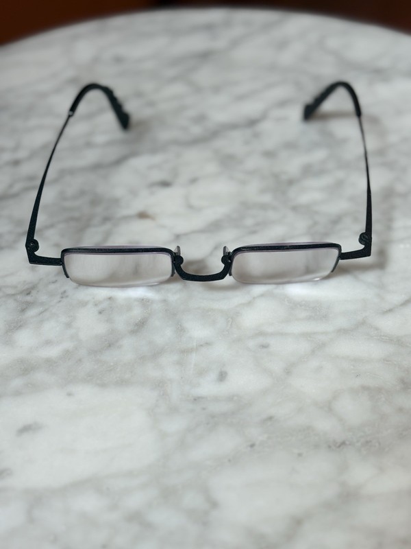 THEO Belgium FILICUDI Half Rim Eyeglasses 31-20-140 Black gallery