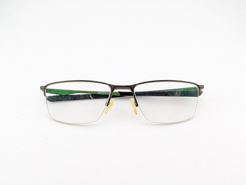 Oakley Eyeglasses Frames Only, SOCKET 5.5, OX3218-0254, 54-18-136, Satin Pewter