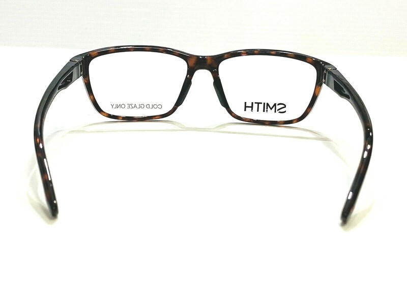 SMITH Overtone 086 56mm Dark Havana Unisex Rx Ophthalmic Eyeglasses Frame NWT gallery