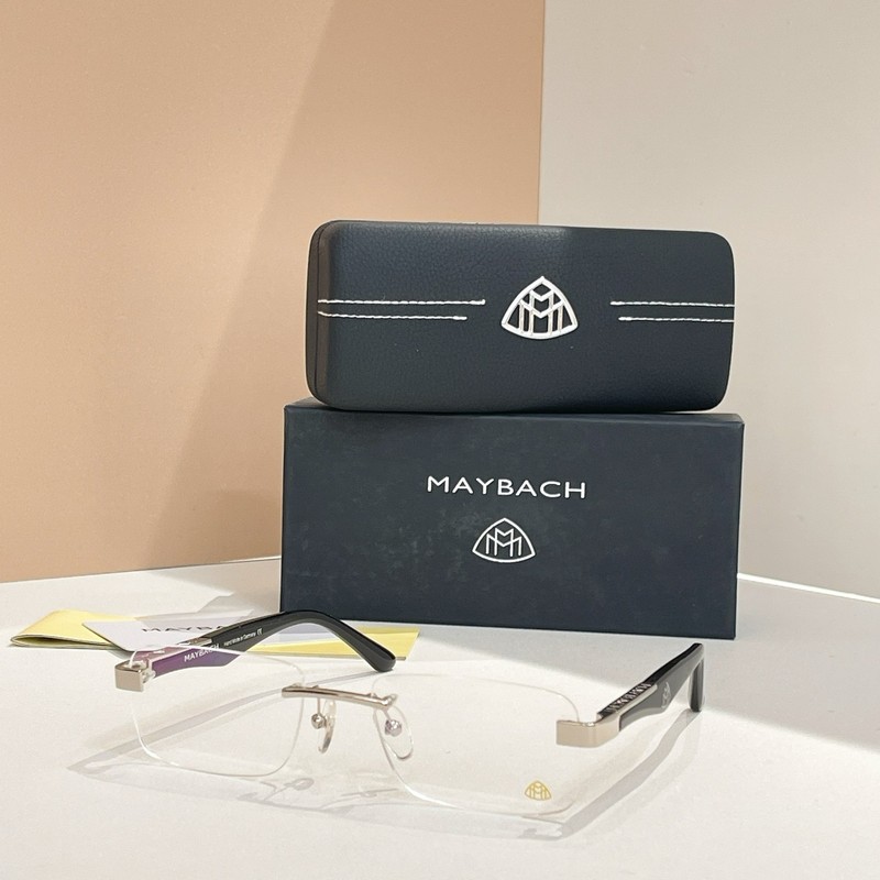 Maybach Designer Rimless Glasses – Model: The Artist III – Size: 56-18-145