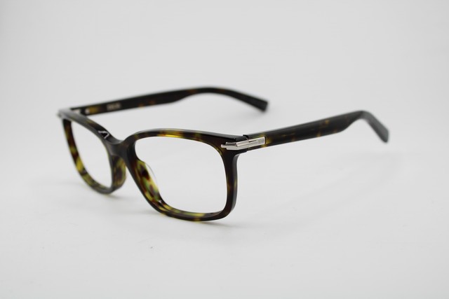 NEW CHRISTIAN DIOR DIORBLACKSUITO SI 2000 HAVANA GOLD AUTHENTIC EYEGLASSES 55-17