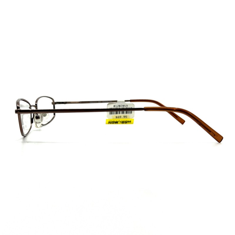 WM1017 BR Eyeglasses Frames brown Rectangular Full Rim 50-18-135 gallery