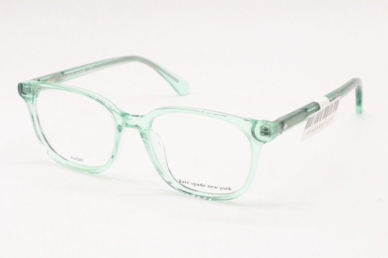 NEW KATE SPADE NEW YORK BARI ZI9 CRYSTAL GRN AUTHENTIC DESIGNER EYEGLASSES 47-15
