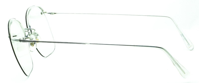 SAVILE ROW ENGLAND Rimway Rhodium 50x20mm Eyewear FRAMES RX Optical - New NOS gallery
