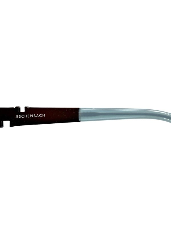 New Humphreys Teal Blue Metallic Rectangular Glasses Brown Temples 67 51 18 135 gallery