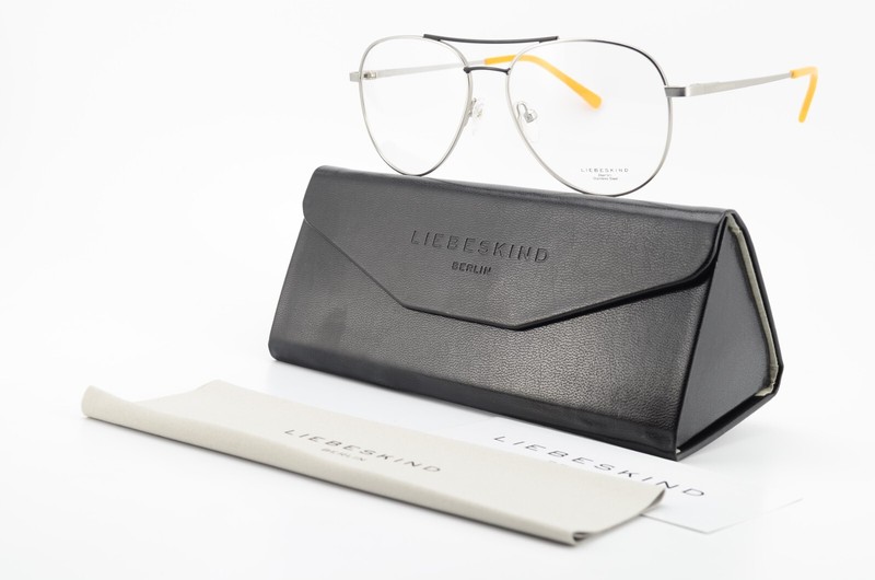 LIEBESKIND Eyeglasses Model 11026 Col. 260 53-15 140 817 Pilot Silver Berlin …