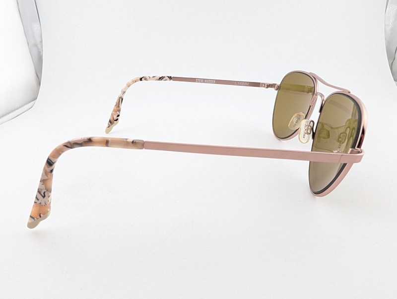 Steve Madden Eyeglasses, Frames Only, Dreammy, 54-15-145, Metal, Ivory Rose gallery