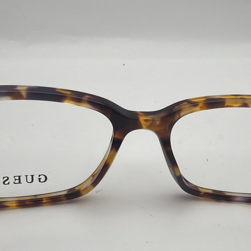 GUESS GU2612 055 53/16 135 Tortoise Shell Plastic Full Rectangular Frames 5085 gallery