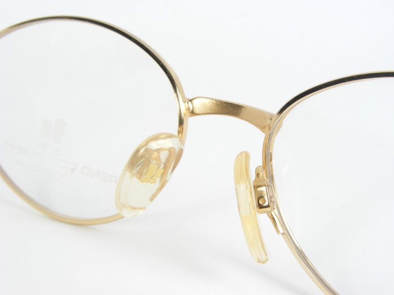 NOS TREND COMPANY 1252 3 GOLD /MULTICOLOR EYEGLASSES GLASSES FRAME 52-17-138mm gallery