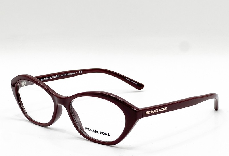 NEW MICHAEL KORS MK 4052 3325 MERLOT AUTHENTIC EYEGLASSES 52-16