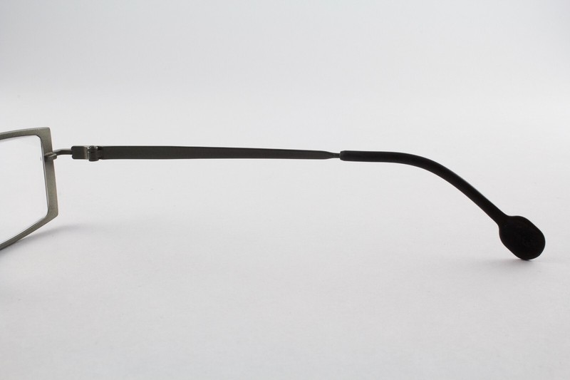 Very Rare Authentic Theo arbo 152 44mm Black Olive Frames Glasses Belgium gallery
