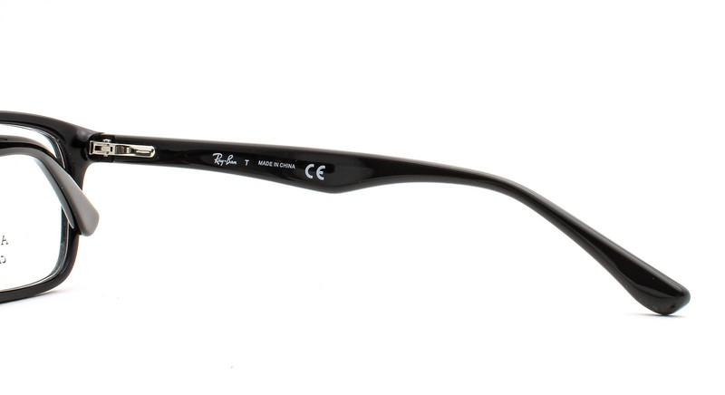 Ray-Ban Eyeglasses Unisex Glasses RB 5228 2000 Shiny Black 53-17-140 with Case gallery