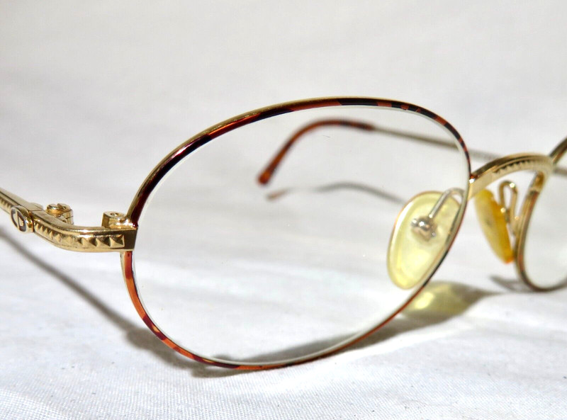 Christian Dior, Austria 2823 frame 52-20-140 Gold & Tortoise metal eyewear gallery