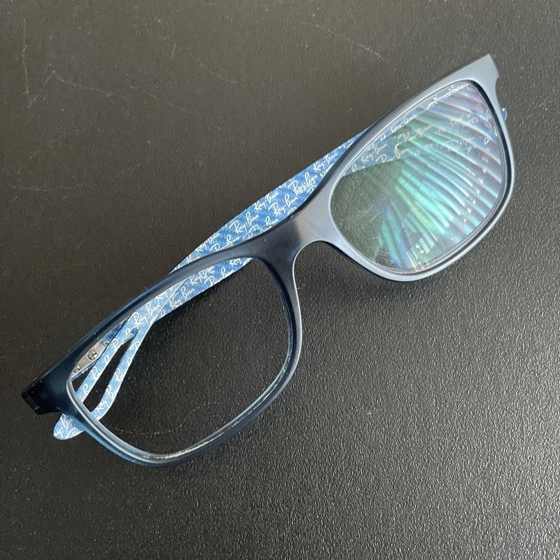 Ray-Ban RB8903 5262 Blue Carbon Fiber Eyeglass Frames 55-18-145mm