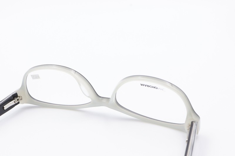 MARCHON NYC TRIBECA 001 Polished Black / Silver 50-16-135 Frames Flex Hinges L94 gallery