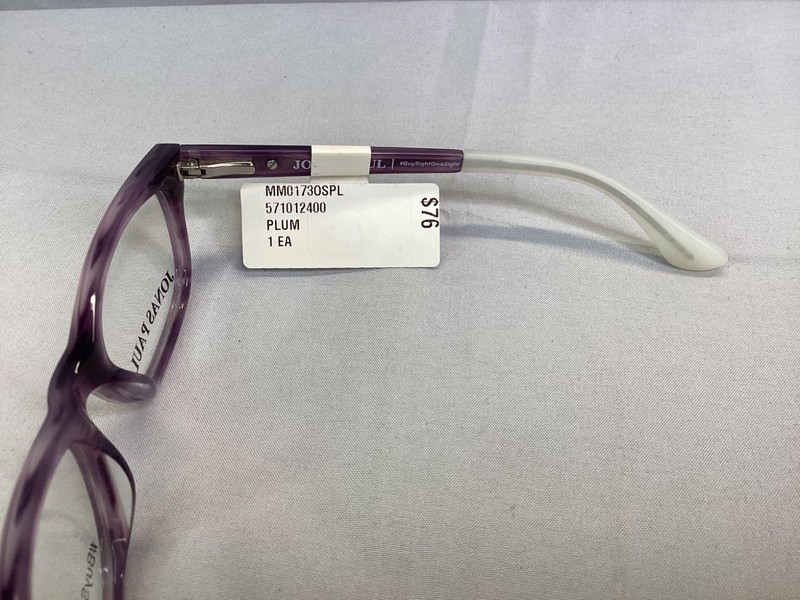 Jonas Paul Eyeglass Frames Glasses MM01730 571012400 Plum Miles/Maddie 45-14-125 gallery