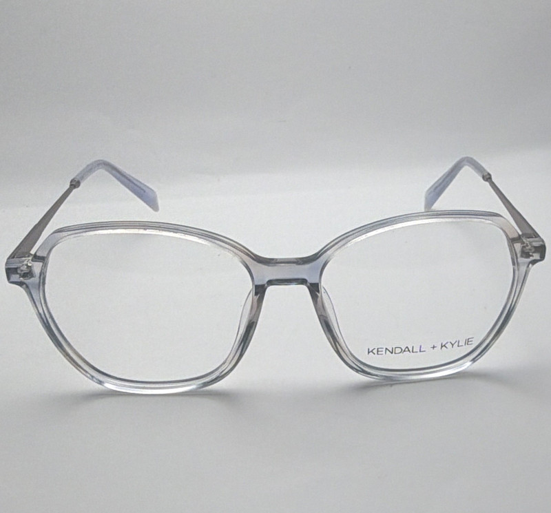 Kendall + Kylie AVERY KKO202 Clear 54/18 145 Plastic/Metal Full Rim Women 4966