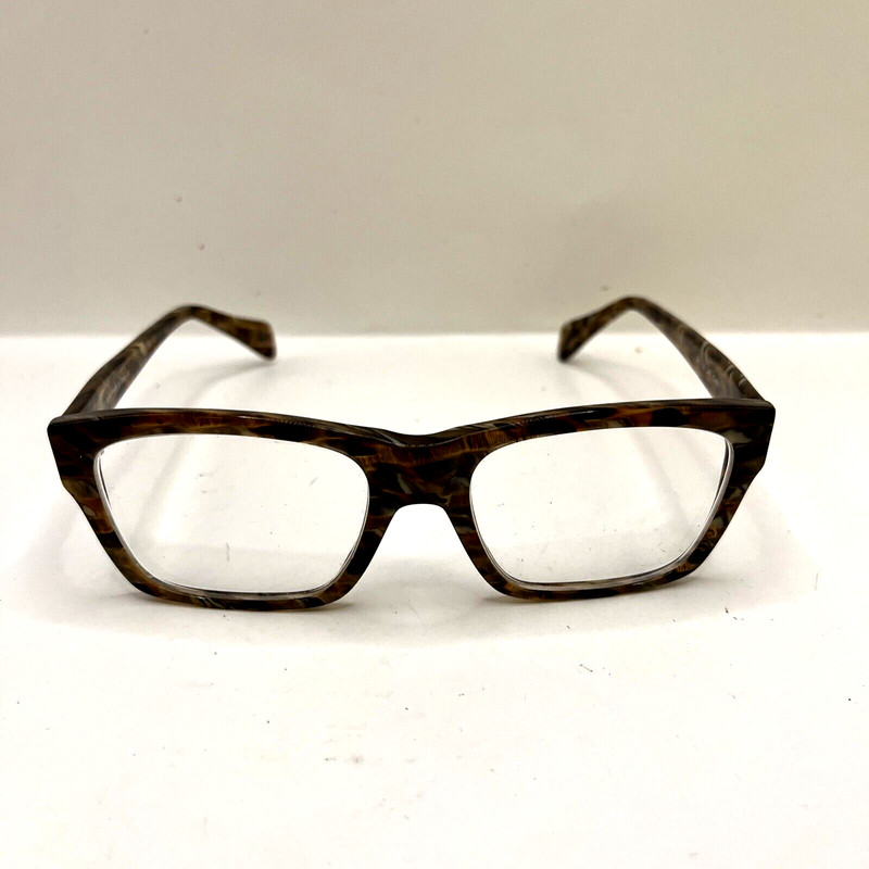 See Eyeglasses Italy 6955 C497 Brown Designer Frames Only 54-18-140