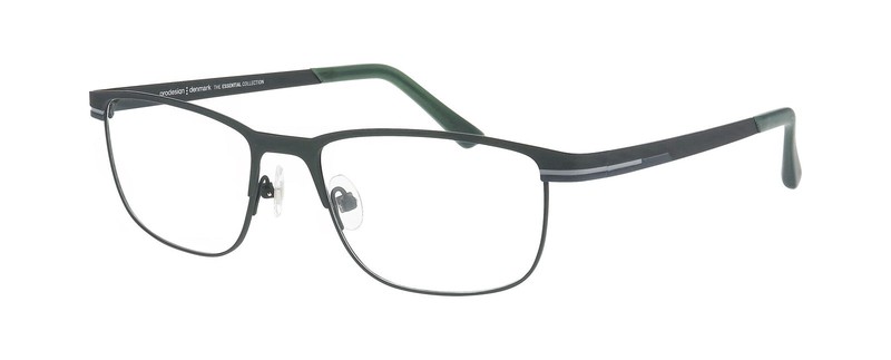 ProDesign Denmark DASH 2 c.9531 Green Dark Matt EYEGLASSES – 55-18-145