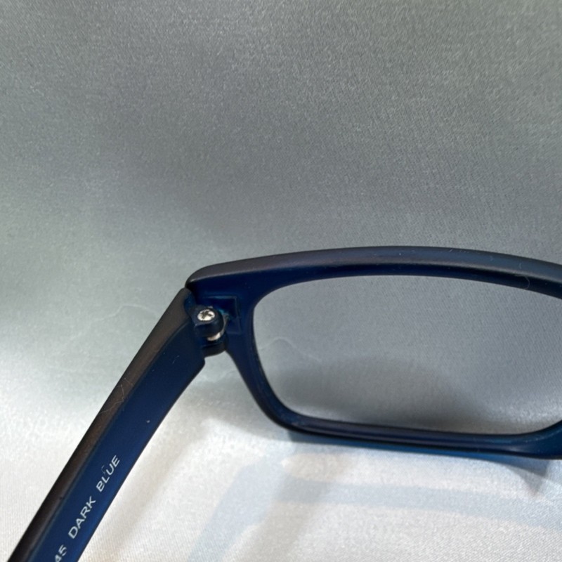 DOLABANY 51/18/145 Full Rim Plastic Eyeglasses Dark Blue 51-18-145 gallery