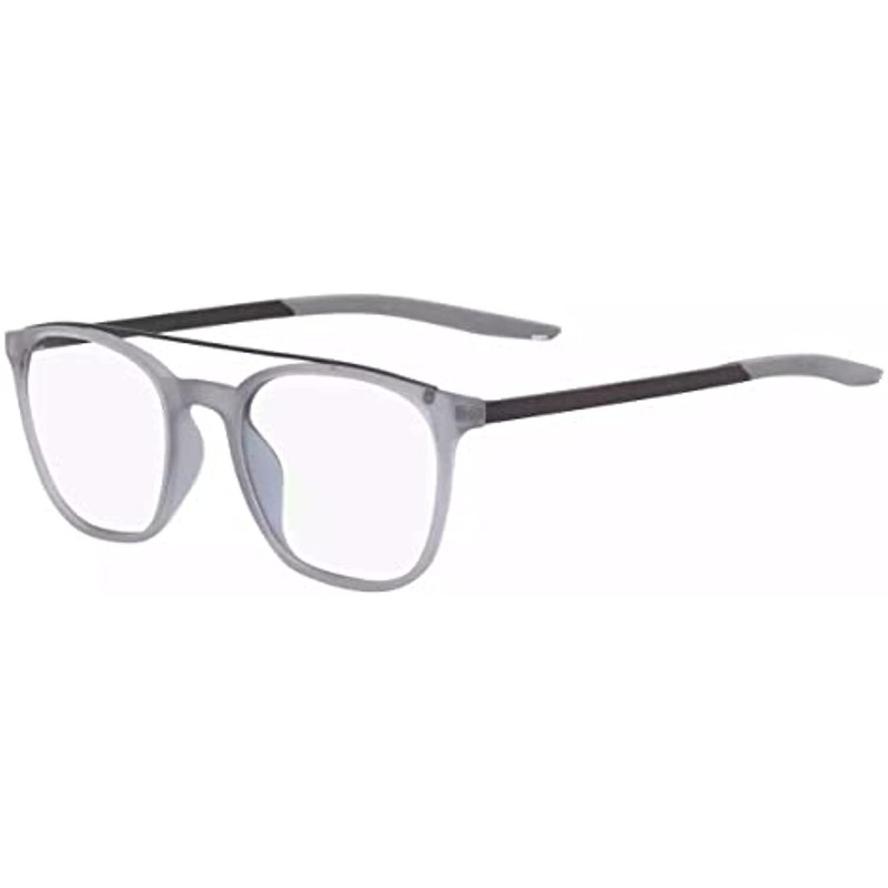 NEW NIKE 7281 032 Matte Wolf Grey Eyeglasses 50mm with Nike Case