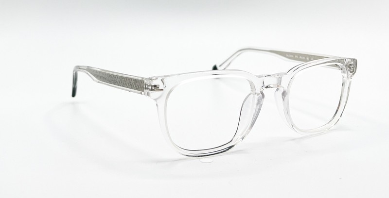 NEW CALVIN KLEIN CKJ23630 970 CLEAR SILVER AUTHENTIC EYEGLASSES 49-20 gallery