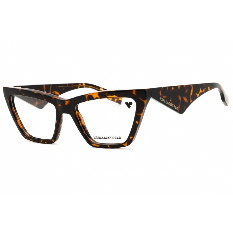 KARL LAGERFELD Women’s Eyeglasses Tortoise Cat Eye Full Rim Frame KL6195 242