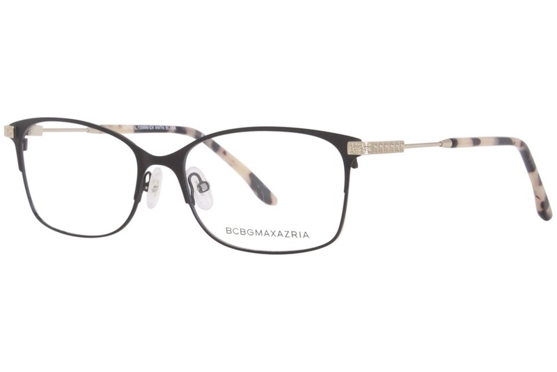 BCBGMaxazria Anita Eyeglasses Frame Women’s Black Full Rim Cat Eye 54mm