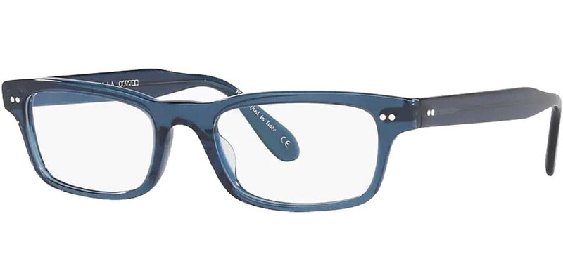 Oliver Peoples Calvet Deep Blue Rectangle Eyeglass Frames OV5396U 1670 51