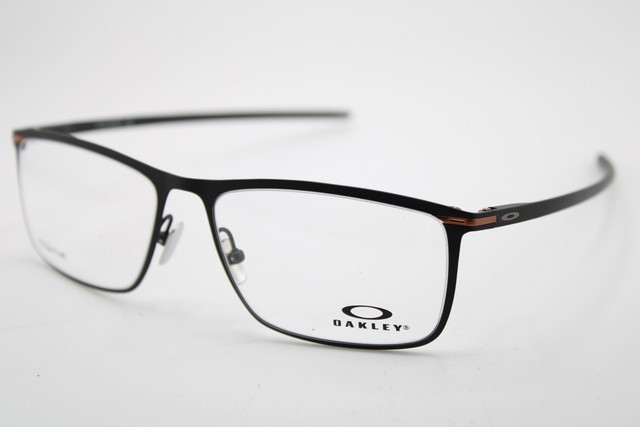 NEW OAKLEY OX5138-0157 TIE BAR SATIN BLACK TITANIUM AUTHENTIC EYEGLASSES 57-16