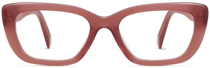 Warby Parker DASIA Rectangle Eyeglasses RED PLUM Wide 53-18-142mm BOX & CASE NEW gallery