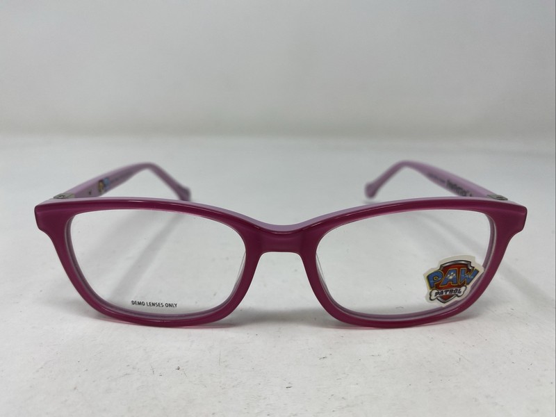 Paw Patrol PP 19 PNK 47-16-125 Pink Mix Plastic Full Rim Eyeglasses Frame /T63